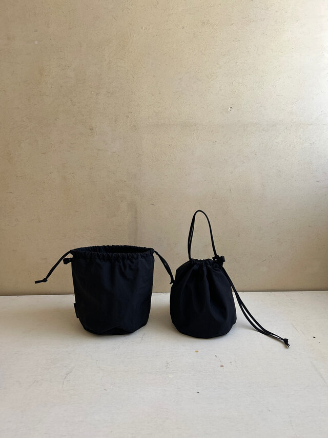 ナイロン巾着バッグ | iichi 日々の暮らしを心地よくするハンドメイド