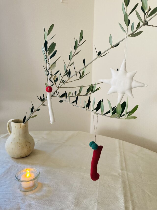 クリスマスオーナメント White star