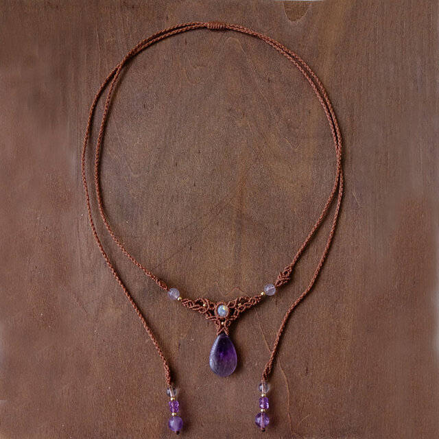 インド産 ファントムアメジスト ・ムーンストーン（インド産