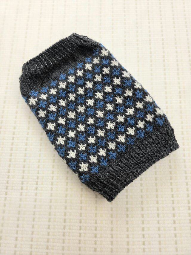 犬服　［受注制作品］：洗濯機ＯＫウィペット用ネックウォーマー