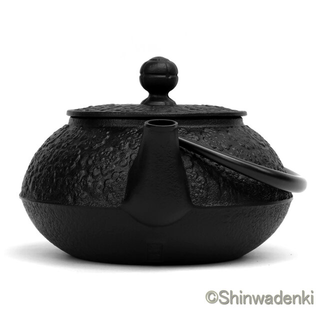 南部鉄器 鉄瓶 サクラ 直火対応 0.65L 6 直火 鉄瓶