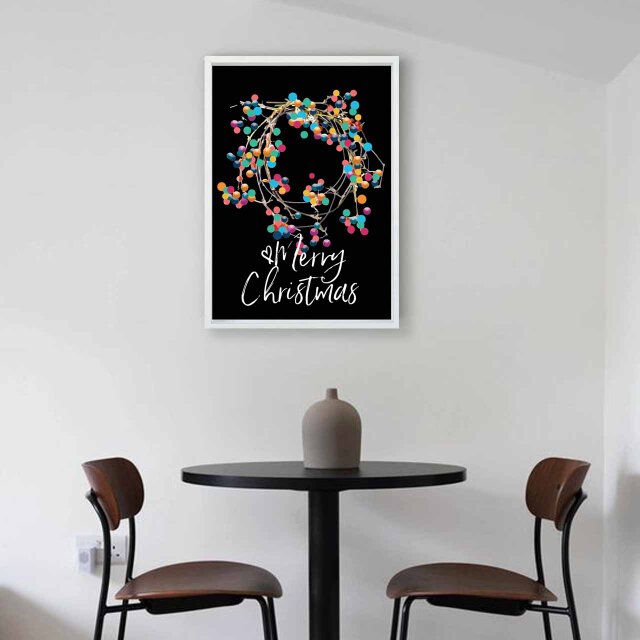クリスマス 送料無料 プロのイラスト A4〜A0 ポスター アートポスター