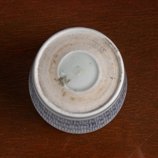 古伊万里 染付 暦文蕎麦猪口 江戸後期 | iichi 日々の暮らしを心地よく