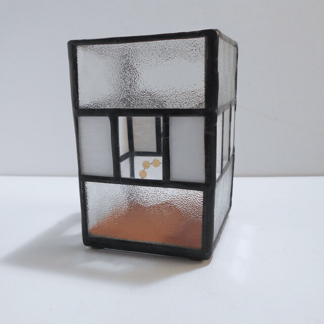 昭和期のガラス戸ふうペン立て B | iichi 日々の暮らしを心地よくする
