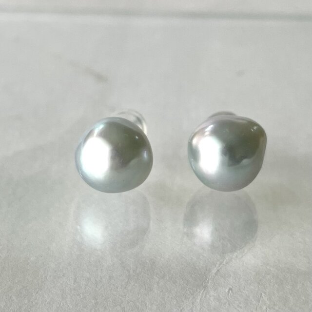 バロックパールのスタッドピアス(Pt900)