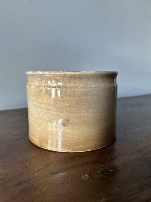 Creil&Montereau パテポット φ13.8cm フランス アンティーク 0502422