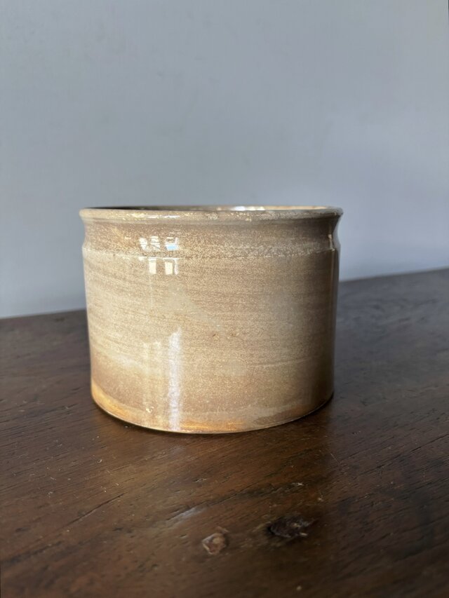 Creil&Montereau パテポット φ13.8cm フランス アンティーク 0502422