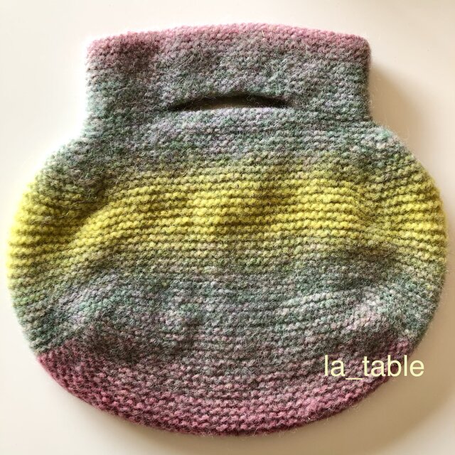 フェルティングバッグ「BROAD BEANS」