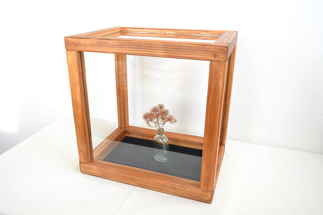 木製ガラスケース レトロ ショーケース 0310mito 木製レトロガラスショーケース パンケース ガラスショー