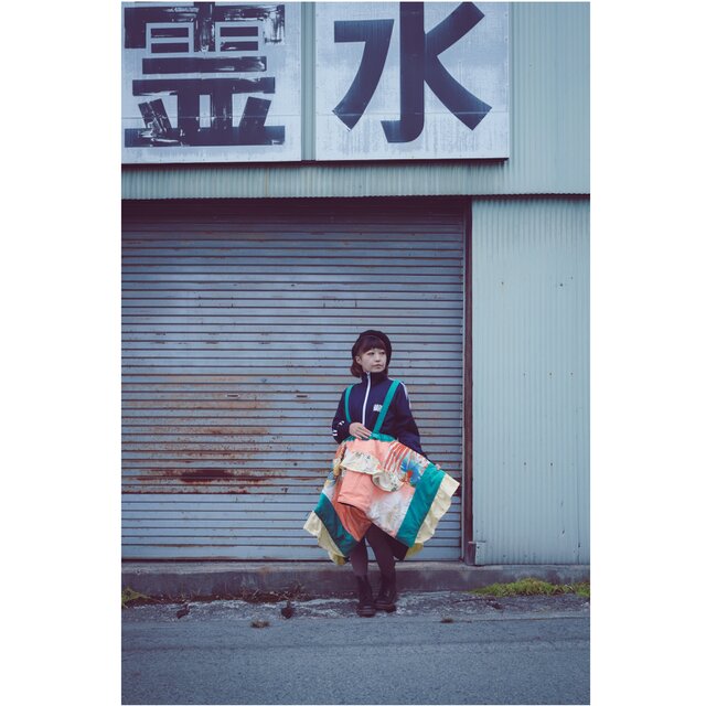 着物リメイク　オフトォンスカート　Chapter2 005