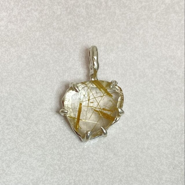 SV925 ルチルクォーツ ペンダントトップ | iichi 日々の暮らしを