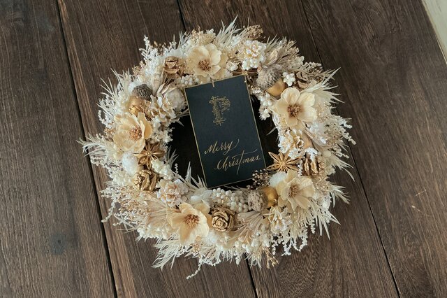 クリスマスリース ホワイト ゴールド 雪だるま❣️節々❣️ 楽天市場】クリスマスリース ゴールド ホワイト 25cm 手作り リース