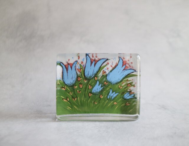 iittala イッタラ / Helja ヘルヤ / Kesäkukkia ガラスカード No.6371