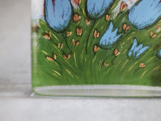 iittala イッタラ / Helja ヘルヤ / Kesäkukkia ガラスカード No.6371