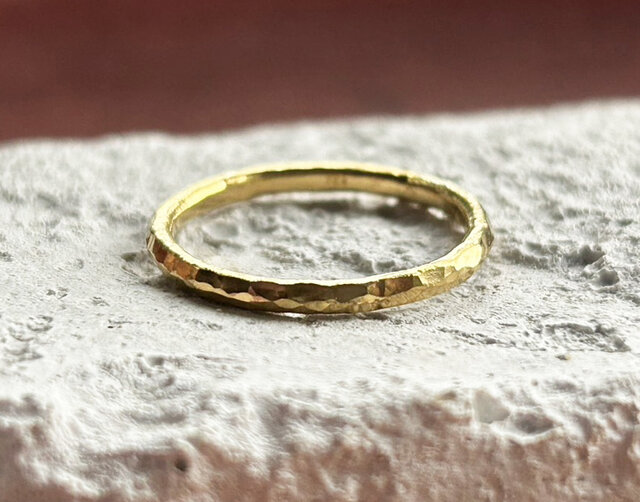 K24 Pure Gold Ring◇純金の指輪/リング（1.8mm幅）1点限定販売
