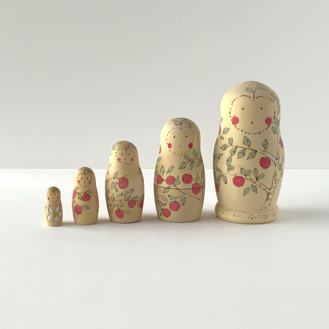 りんごマトリョーシカ