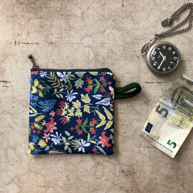 北欧模様の小さなポーチ(p-087)