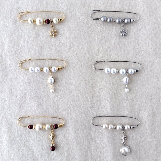 夢見るストールピン・ブローチ