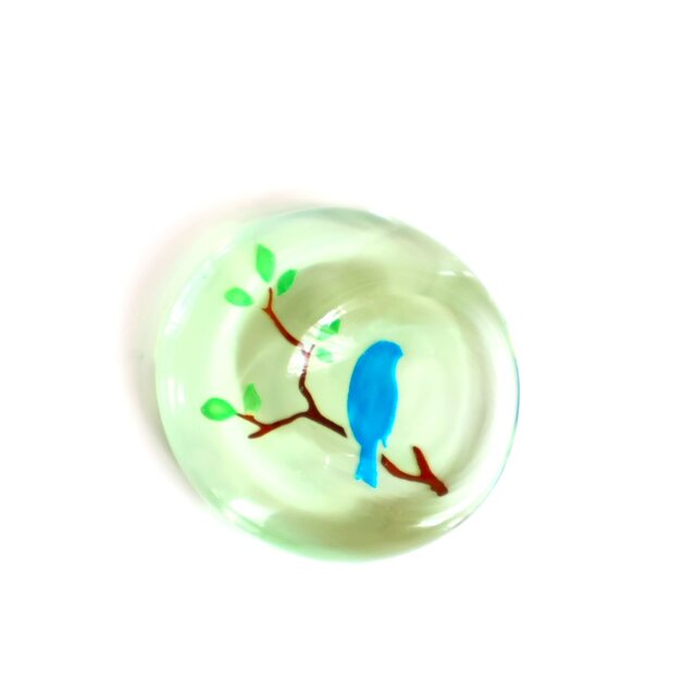 青い鳥の箸置き　はじまりの空