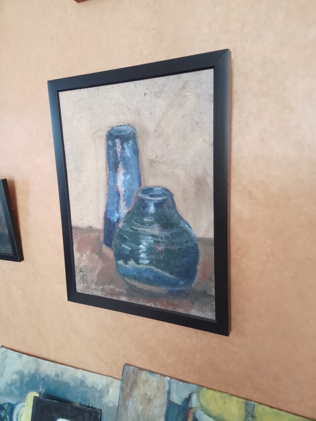 油絵 生花花瓶 モノクロ油絵 林勇二作 油絵 生花花瓶 モノクロ油絵 林勇二作 楽天市場】絵画 油絵 花バラ F20