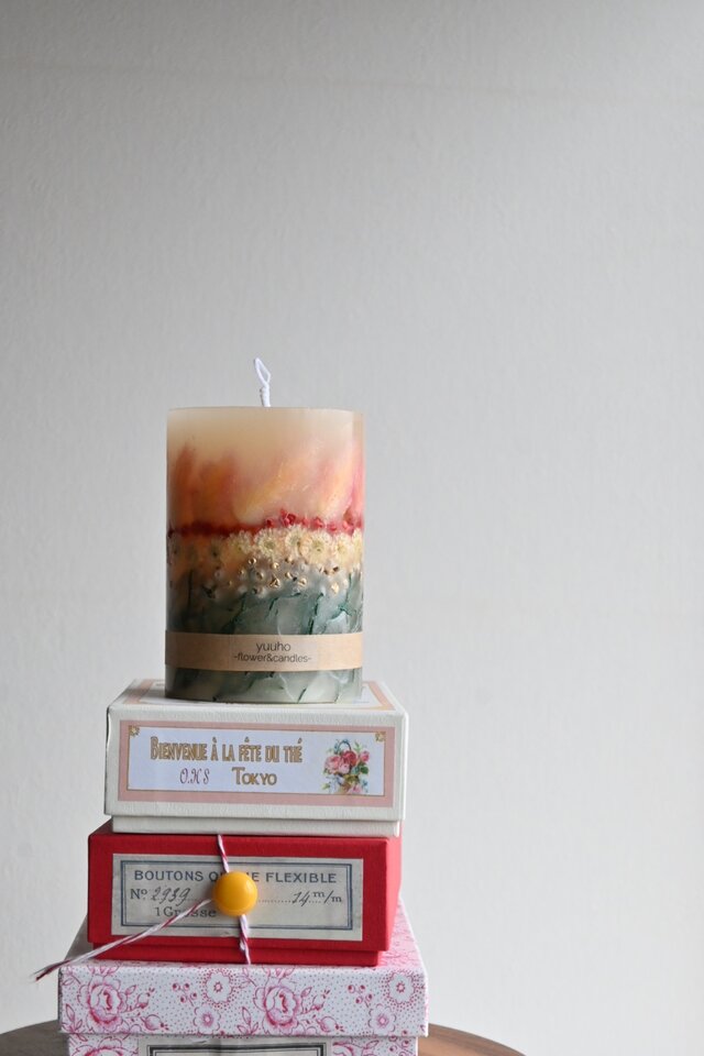 X'mas ボタニカルキャンドル | iichi 日々の暮らしを心地よくする