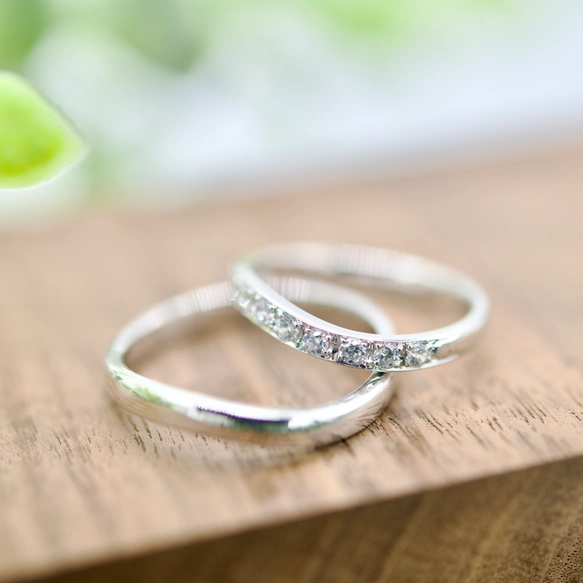 ペア特別価格】プラチナ ダイヤモンド 結婚指輪 ~Premium Infinity無限