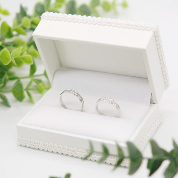 ペア特別価格】プラチナ ダイヤモンド 結婚指輪 ~Premium Band