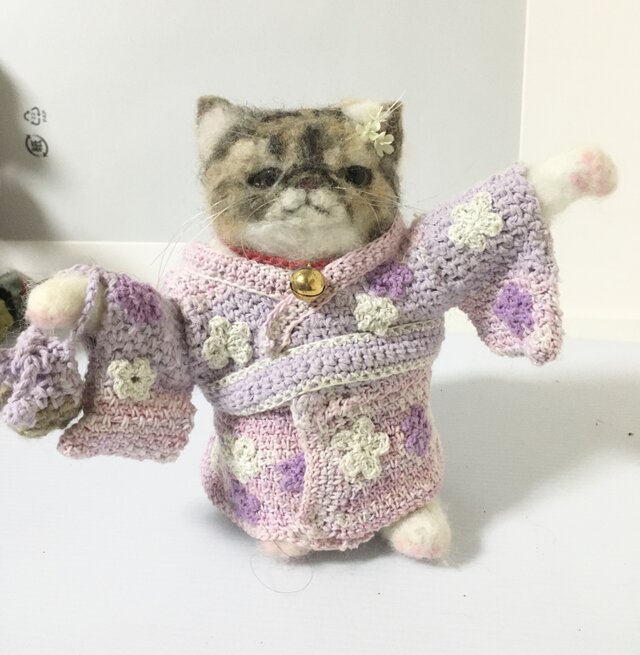 猫ラボ 一点物 フェルト 希少品 猫ラボ 一点物 フェルト 希少品