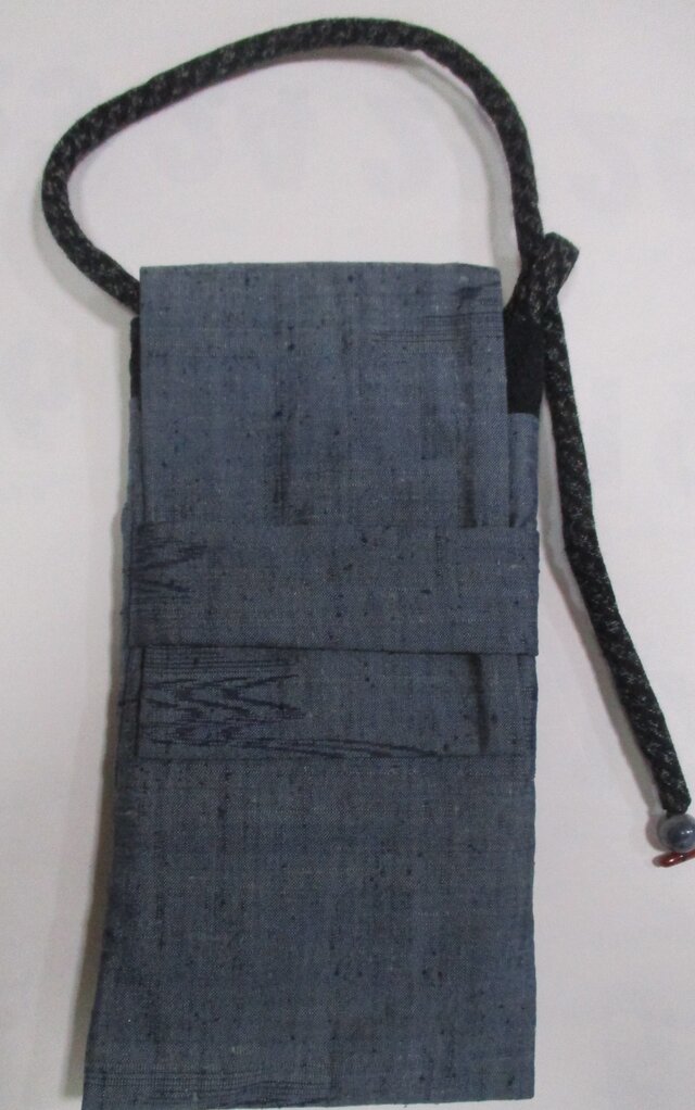 ８５２７　琉球紬で作ったポーチ