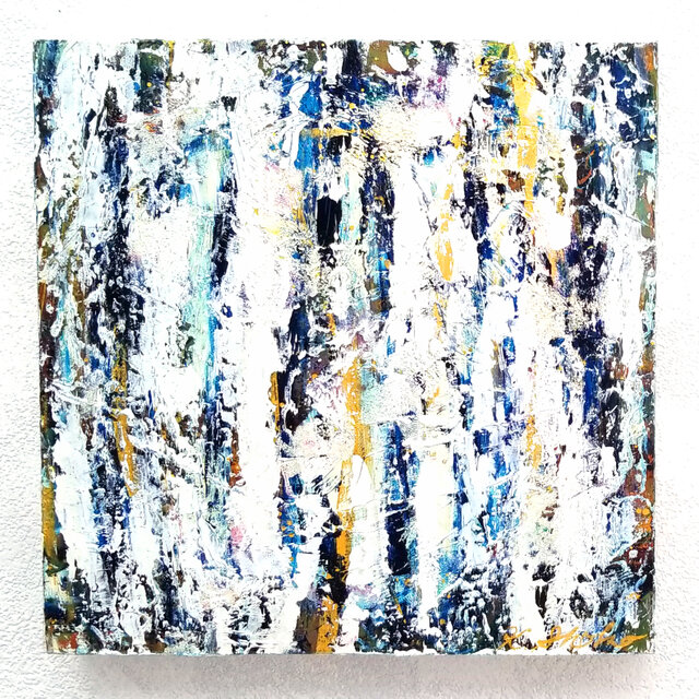 凍てつきと美しさ（油彩原画） | iichi 日々の暮らしを心地よくする