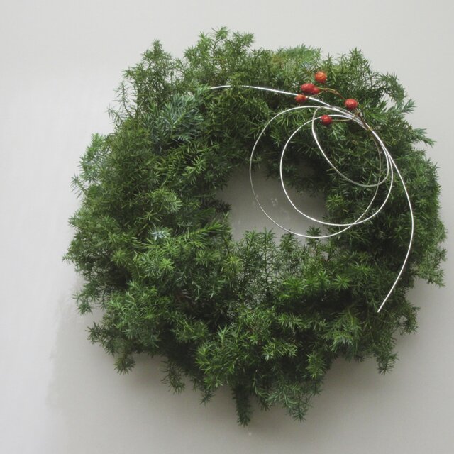 再販・2way＊薫るリース＊forest ＊水引き付