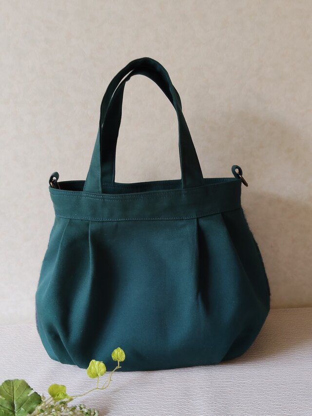 超絶レア！チェック柄ウールバッグ　Burel FACTORY greeniche 超絶レア！チェック柄ウールバッグ Burel FACTORY greeniche