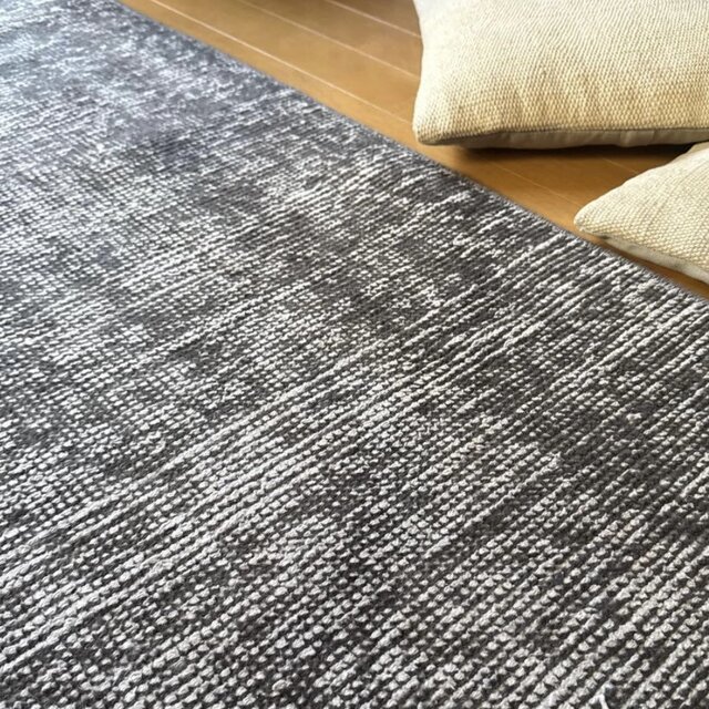 112×192 貴重ブラックオーバーダイ　擦れシャビー　トルコヴィンテージラグ 112×192 貴重ブラックオーバーダイ 擦れシャビー トルコヴィンテージ