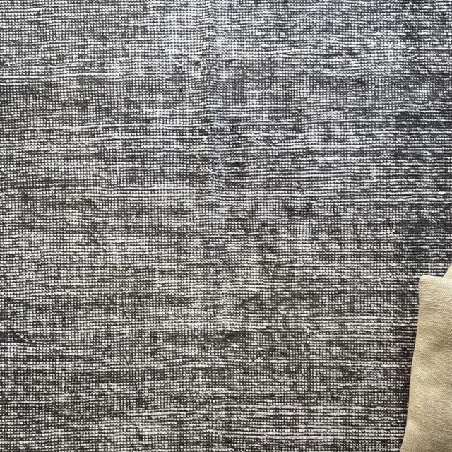 111×182 グレイワンカラーラグ 擦れシャビーシック トルコヴィンテージ