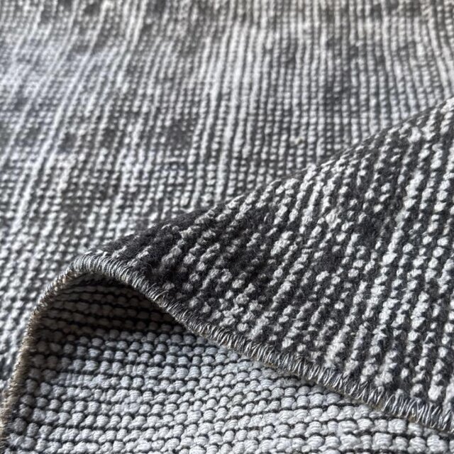 111×182 グレイワンカラーラグ 擦れシャビーシック トルコヴィンテージ