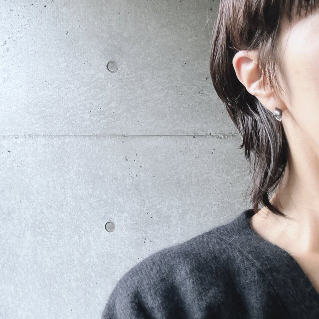 PA450-【 AVON 】エイボン・ヴィンテージピアス 2003 Silver Tone CZ