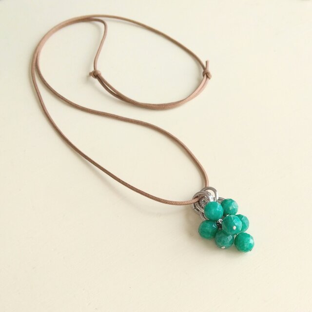 ロシアンアマゾナイトコードネックレス