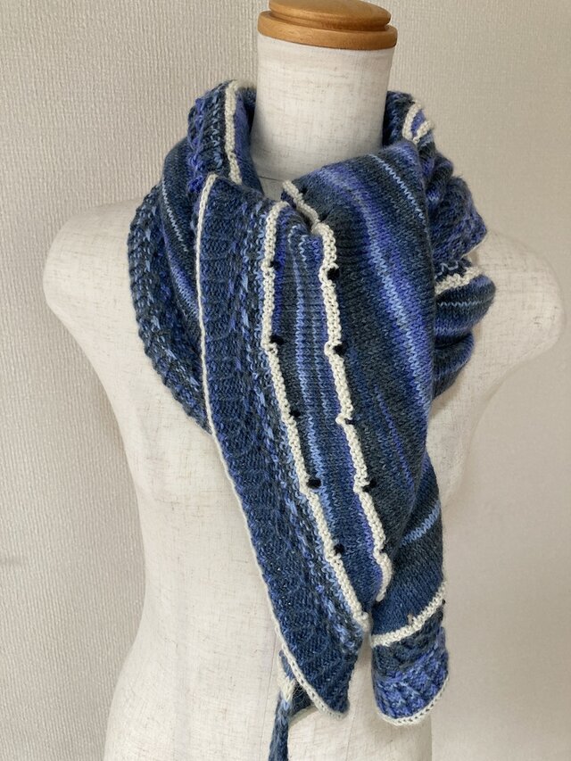 ウールショール_3D4F4