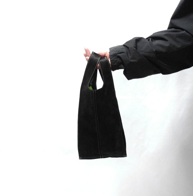 ☆リニューアル 送料無料☆ ちょっと贅沢な毎日のエコバッグ 4p (S) ブラック