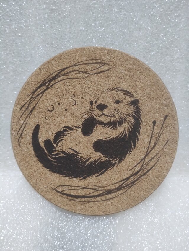 コースター　ラッコ