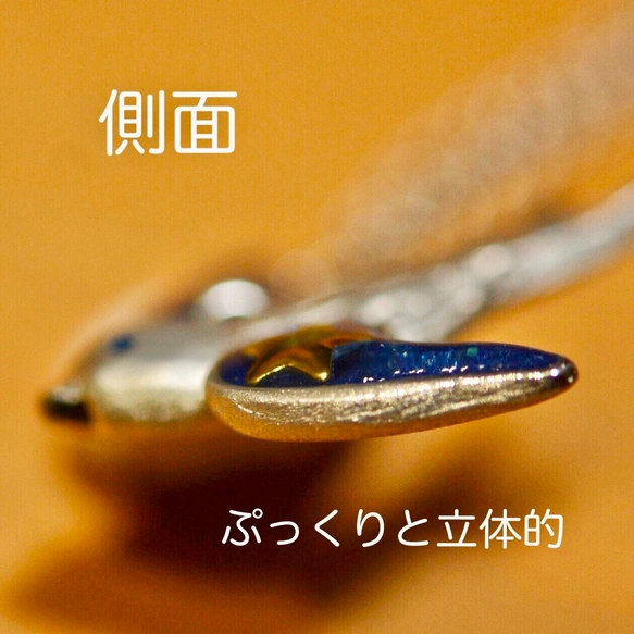 幸福な王子のツバメ•ネックレス【スターリングシルバー製/動物モチーフ