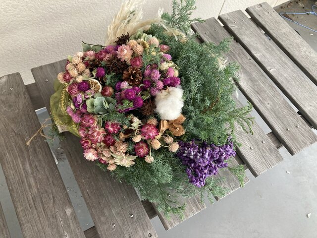 創作スワッグ　秋冬の森　実物いっぱい 創作スワッグ 秋冬の森 実物いっぱい 創作スワッグ 秋冬の森 実物