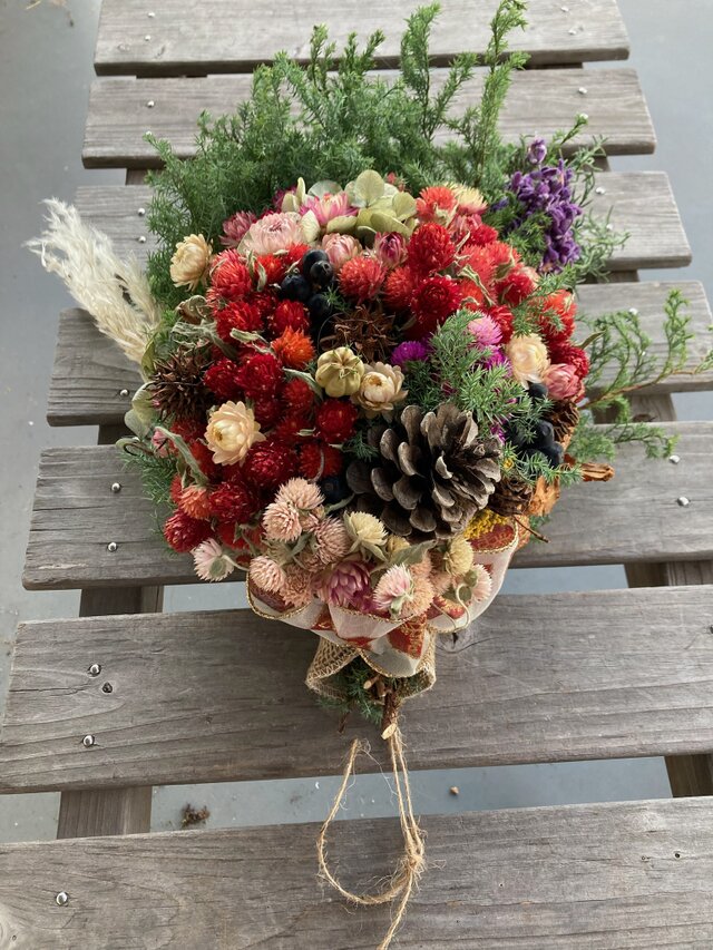 森のクリスマススワッグ8