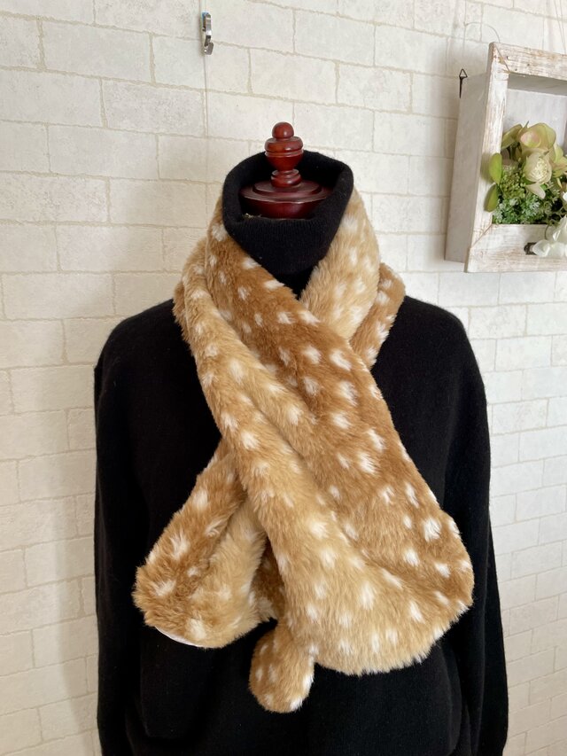 aさま　専用のページ　鹿さんマフラー