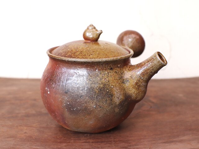 備前焼　急須 備前焼 急須 (急須on急須) k1-102 | iichi 日々の暮らしを心地よくする