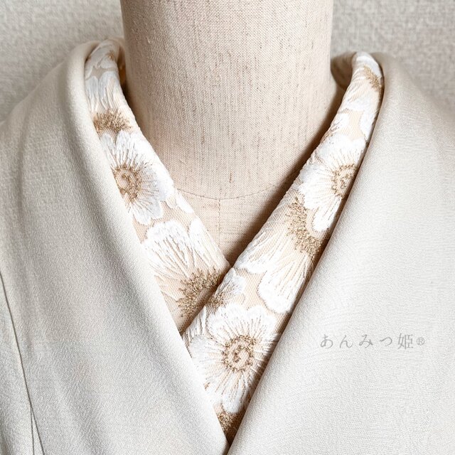 洗える刺繍半衿 優和