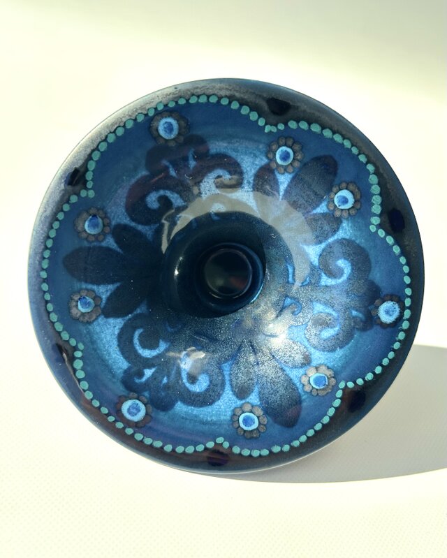 ARABIA Hilkka-Lisa Ahola ハンドペイント キャンドルホルダー ARABIA ART DEPARTMENT