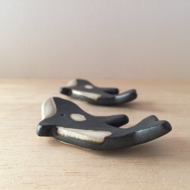 シャチのはしおき（2個セット） | iichi 日々の暮らしを心地よくする