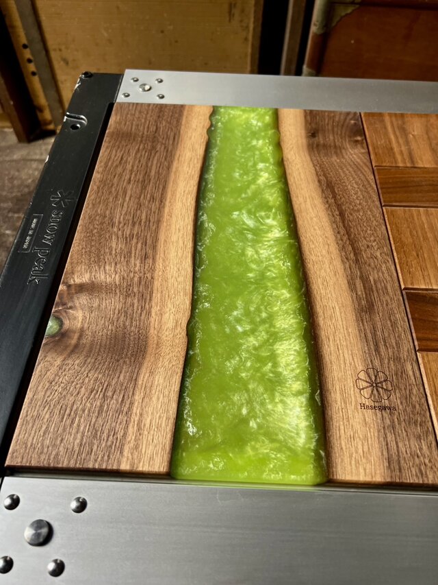 IGT用 River天板(グリーンアップル)1ユニットサイズ