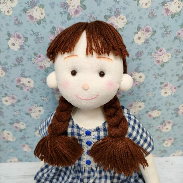 着せ替え人形　D　＜春まつ雪うさぎ＞